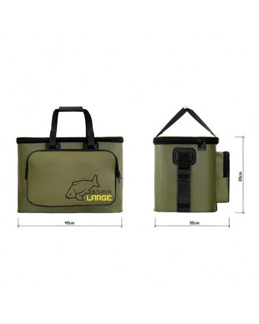 Torba Wędkarska Wodoodporna Delphin NuEVA Large 45x30x35cm