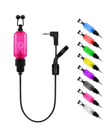 Sygnalizator Brań Hanger Delphin Cubix Light QUEEN Różowy LED 1szt.