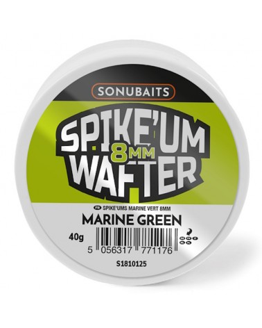 Przynęta Sonubaits Boilies Spike'Um Wafters Marine Green 8mm 40g