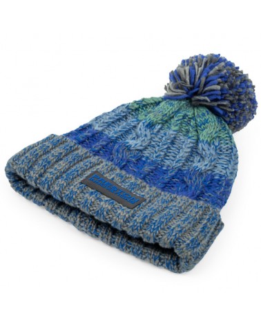 Ciepła Zimowa Czapka Wędkarska Preston Colour Block Bobble Hat