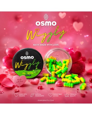 Przynęta Osmo Method Feede Mini Robak Wiggly Namiętna Killer 12/6mm 25ml