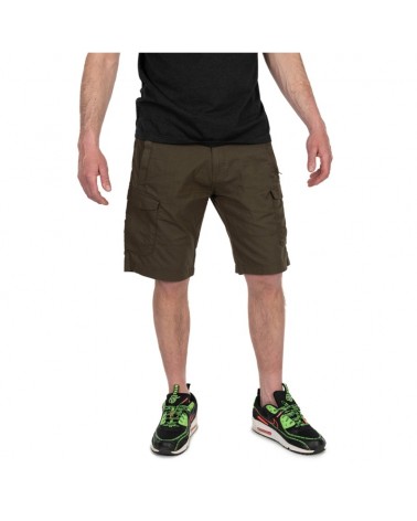Spodenki Wędkarskie Fox Collection LW Cargo Shorts Green/Black