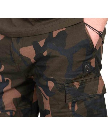 Spodenki Wędkarskie Fox LW Camo Combat Shorts