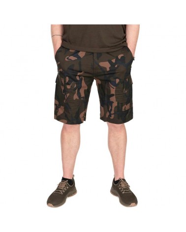Spodenki Wędkarskie Fox LW Camo Combat Shorts