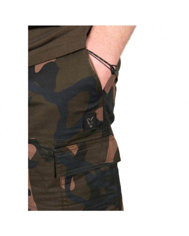 Spodenki Wędkarskie Fox LW Camo Combat Shorts