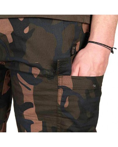 Spodenki Wędkarskie Fox LW Camo Combat Shorts