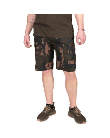 Spodenki Wędkarskie Fox LW Camo Combat Shorts