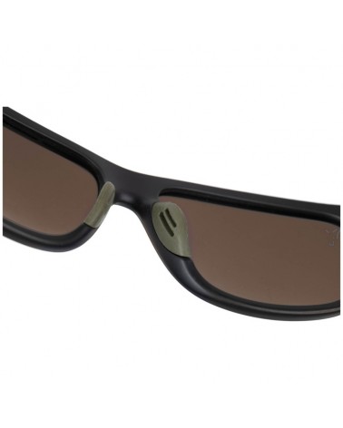 Okulary Wędkarskie Polaryzacyjne Fox Collection Green Black Shades Brown Lens