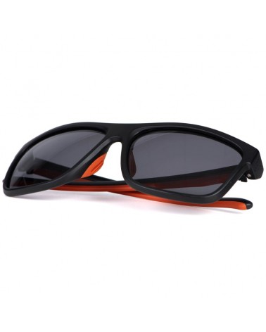 Okulary Wędkarskie Polaryzacyjne Fox Collection Black Orange Shades Grey Lens