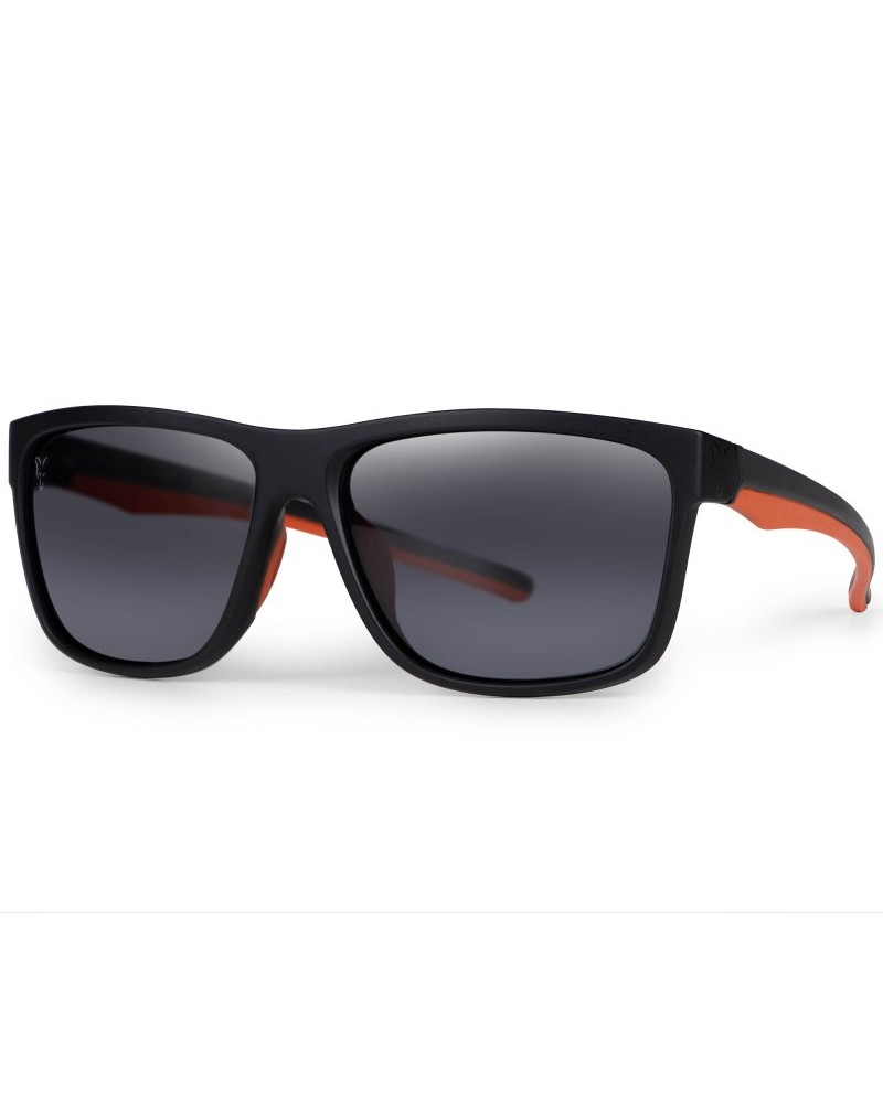 Okulary Wędkarskie Polaryzacyjne Fox Collection Black Orange Shades Grey Lens