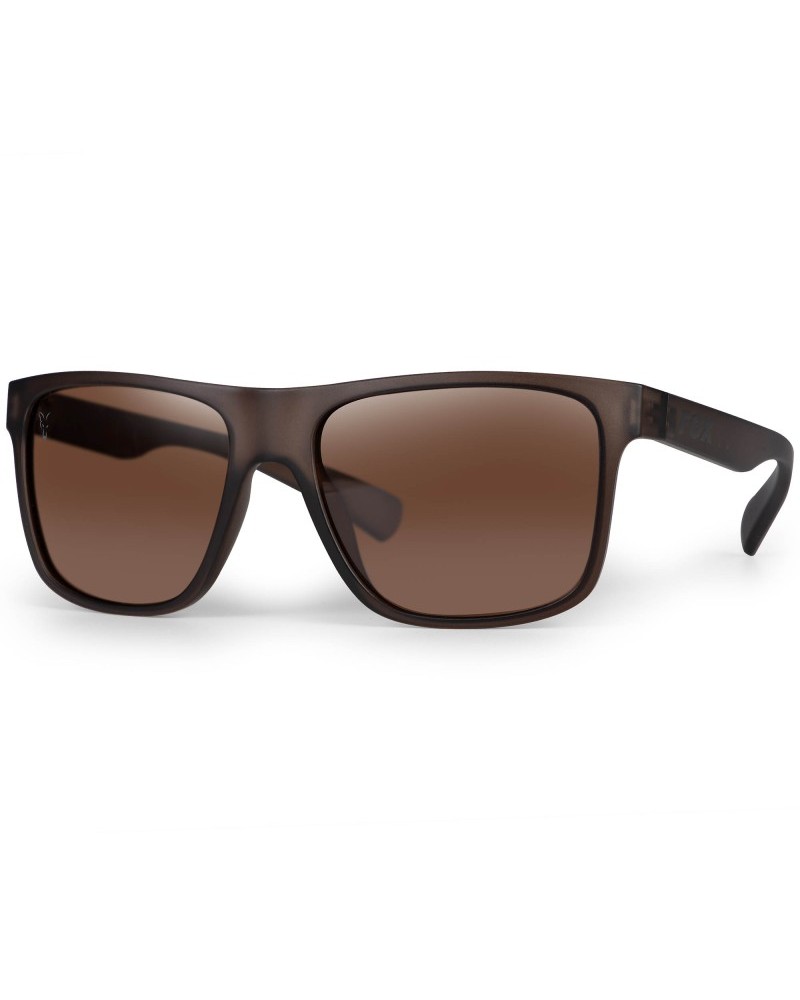 Okulary Wędkarskie Polaryzacyjne Fox Avius Trans Khaki Brown Lens
