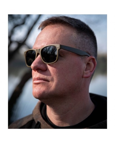 Okulary Wędkarskie Polaryzacyjne Fox Avius Khaki Green Lens