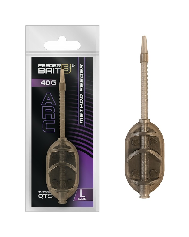 Koszyk Podajnik Do Pelletu Feeder Bait ARC Method Feeder QTS L 40g 1szt.