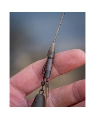 Zestaw Karpiowy Bezpieczny Klips Fox Edges Naturals Tubing Lead Clip Kit 5szt.