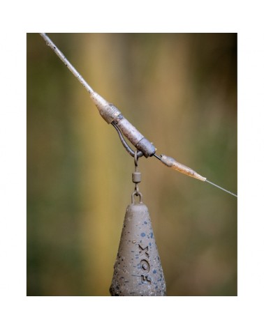 Zestaw Karpiowy Bezpieczny Klips Fox Edges Naturals Tubing Lead Clip Kit 5szt.