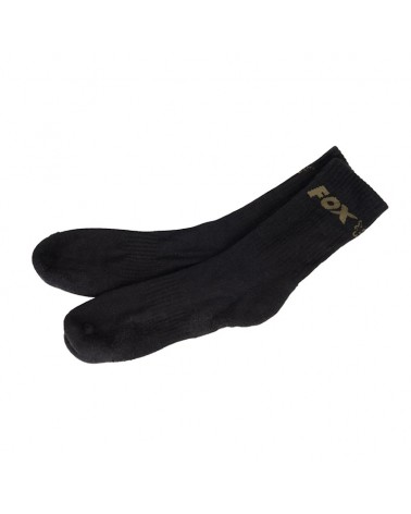 Skarpety Wędkarskie Fox Black Socks 3-Pack