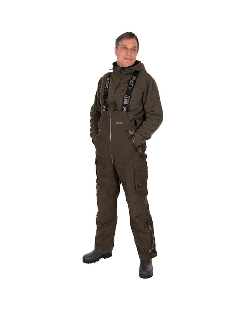 Spodnie Przeciwdeszczowe Fox RS 25K Khaki Salopettes
