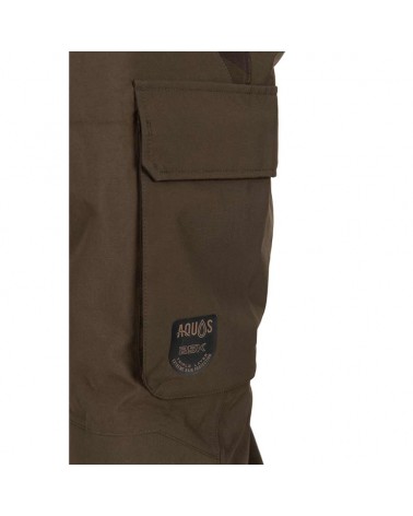 Spodnie Przeciwdeszczowe Fox RS 25K Khaki Salopettes