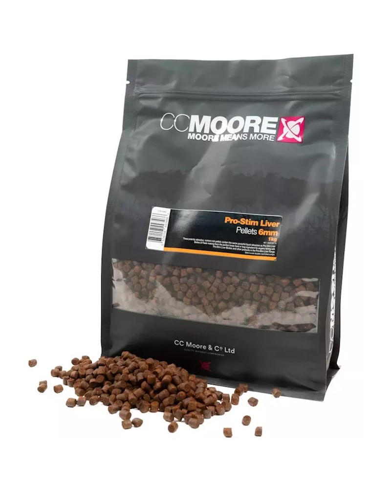 Pellet Zanętowy CC Moore Pro-Stim Liver Pellets 6mm 1kg