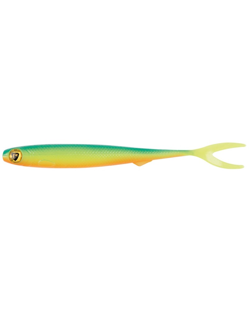 Guma Jaskółka Fox Rage Slick Finesse 16cm 6.2'' 15g UV Blue Back Chartreuse 1szt.