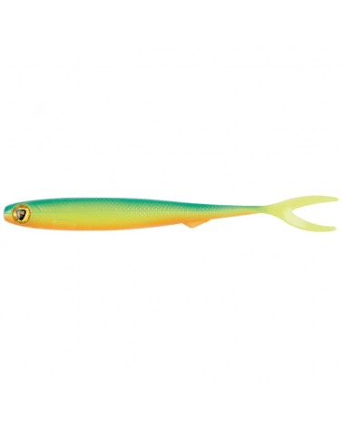 Guma Jaskółka Fox Rage Slick Finesse 16cm 6.2'' 15g UV Blue Back Chartreuse 1szt.