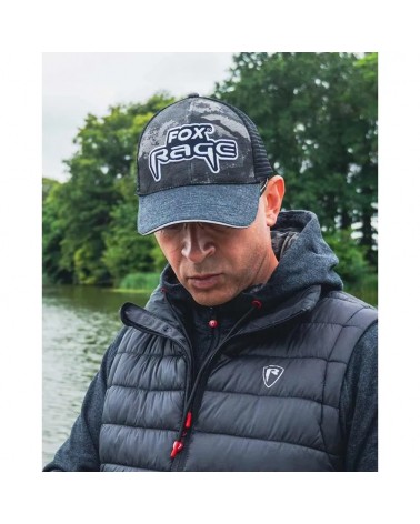 Czapka Wędkarska Z Daszkiem Fox Rage Embroided Camo Trucker Cap