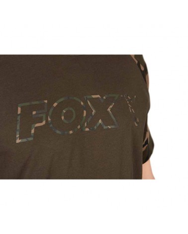 Koszulka Fox Khaki/Camo Outline T-Shirt