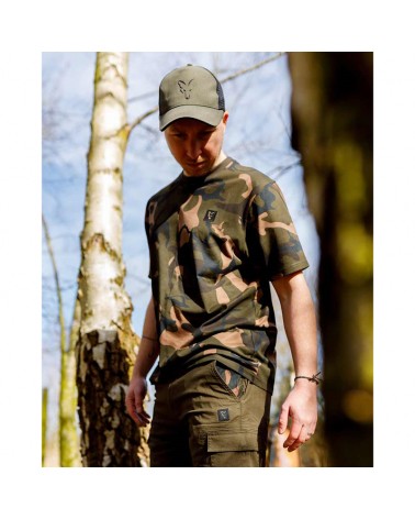 Koszulka Wędkarska Fox Camo T-Shirt