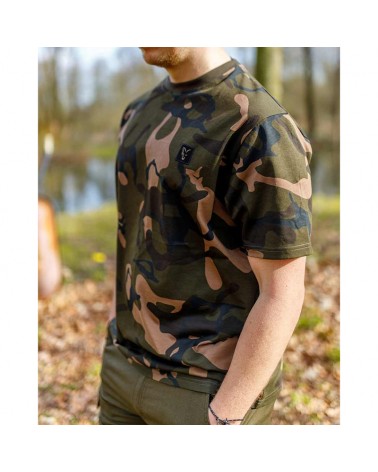 Koszulka Wędkarska Fox Camo T-Shirt