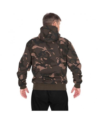 Bluza Wędkarska Rozpinana Z Kapturem Fox Camo Full Zip Premium 310 Hoodie