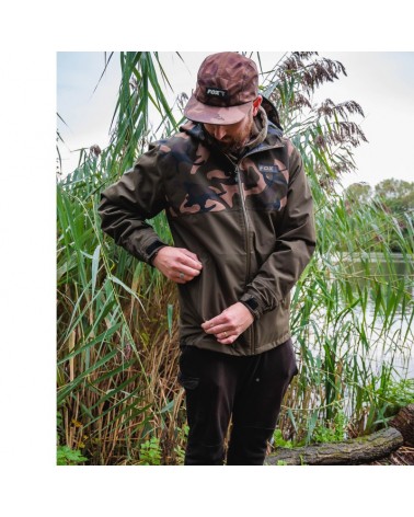 Kurtka Przeciwdeszczowa Fox RS 25K Khaki/Camo Standard Jacket