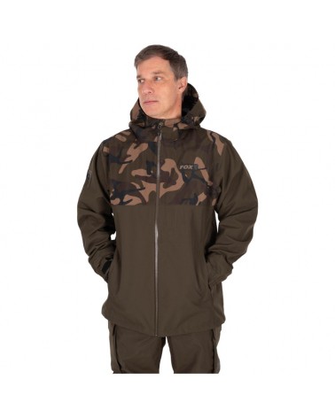 Kurtka Przeciwdeszczowa Fox RS 25K Khaki/Camo Standard Jacket