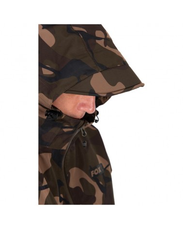 Kurtka Przeciwdeszczowa Fox RS 25K Khaki/Camo Standard Jacket