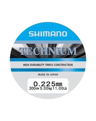 Żyłka Shimano Technium A Mono Grey Czarna Tonąca 0.225mm 5kg 11LB 300m