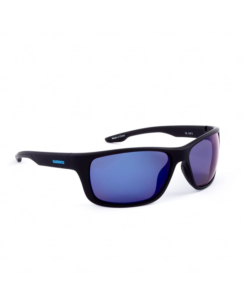 Okulary Polaryzacyjne Shimano Antares Matte Black & Blue Mirror