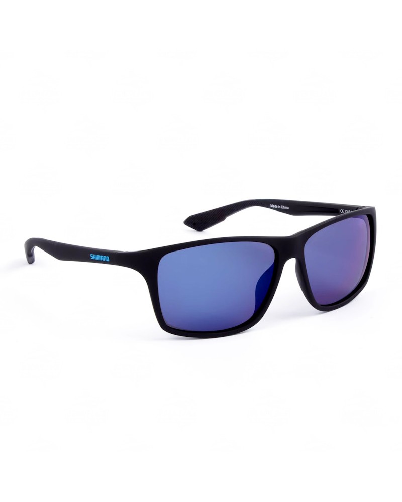 Okulary Wędkarskie Polaryzacyjne Shimano Technium Matte Black & Blue Mirror