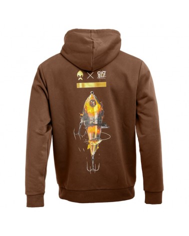 Bluza Wędkarska Z Kapturem Westin SwimLure Hoodie Dark Brown