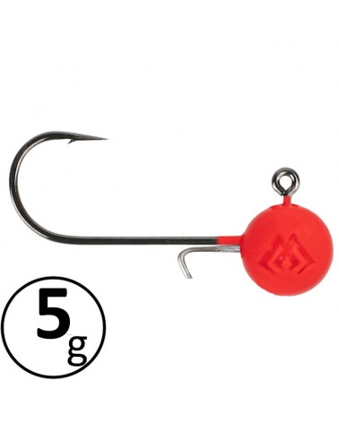 Główka Jigowa Mikado Jaws Classic Eco UV Pomarańczowa 5g