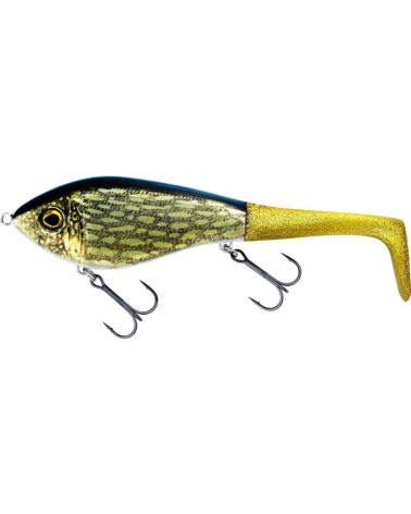 Wobler Guma Westin Jerk Swim Tail 12cm 62g Suspending Real Pike 1 Body 2 Tails