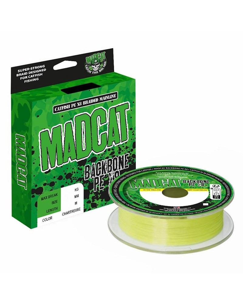 Plecionka Sumowa Madcat Backbone Chartreuse