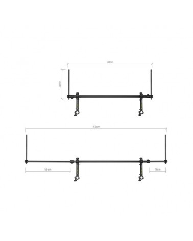 Delphin Uchwyt Na Wędkę Reaxe Unifix Duo Adapter Do Fotela Na 2 Nogi 90-155cm