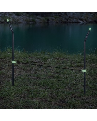 Kijki Dystansowe Fluorescencyjne Delphin Rangex Bend Z Linką 3.5m