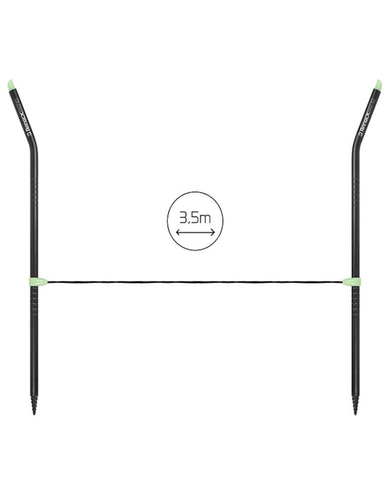 Kijki Dystansowe Fluorescencyjne Delphin Rangex Bend Z Linką 3.5m