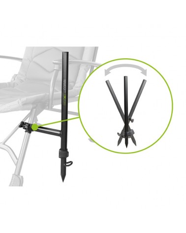 Delphin Uchwyt Na Wędkę Reaxe Unifix Combi Adapter Noga Do Foteli 49-72cm Z Gwintem
