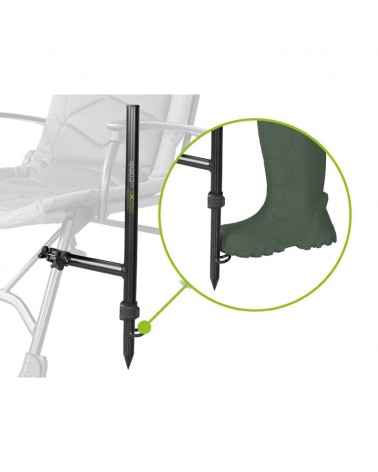 Delphin Uchwyt Na Wędkę Reaxe Unifix Combi Adapter Noga Do Foteli 49-72cm Z Gwintem