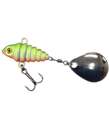Wirujący Ogonek Manyfik Pepe 3D 27mm 12g Okoń Natural Perch