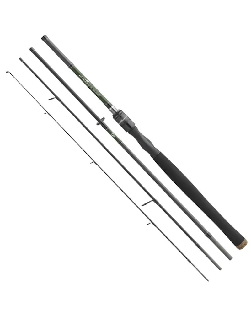 Wędka Spinningowa Daiwa Wilderness Travel Solid 2,05m 2-10g 4cz.