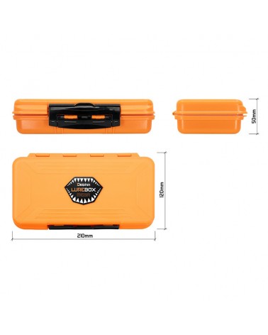 Pudełko Z Pianką Na Przynęty Delphin Lurebox Quick 210x120x50mm
