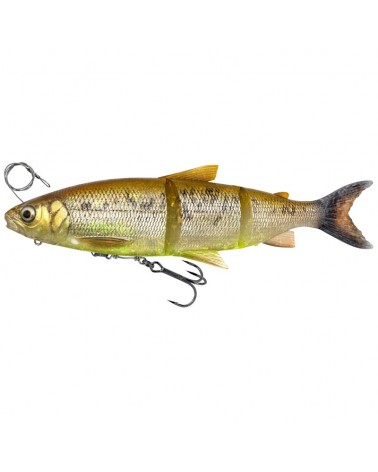 Savage Gear Guma Zbrojona 3D Line Thru Whitefish 22cm 107g Brown Chartreuse Moderate Sinking