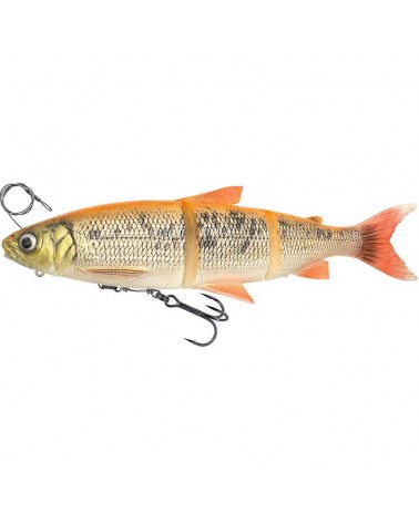 Savage Gear Guma Zbrojona 3D Line Thru Whitefish 22cm 107g Golden Albino Moderate Sinking